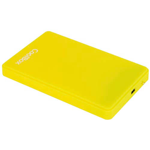 Caja Hdd Coolbox Scg2542 2.5&Quot; Sata Usb2.0 Amarillo | Quonty.com | COO-SCG2542-3