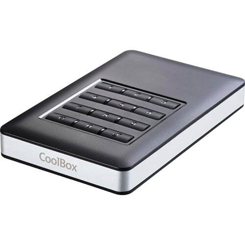 Caja Hdd Coolbox Sck253 2.5&Quot; Usb3.0 Cifrada | Quonty.com | COO-SCK253
