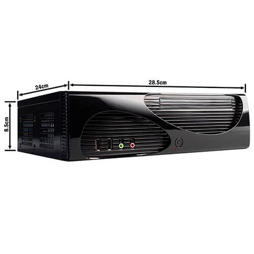 Ord. Economic Asrock Q1900b-Itx 4gb 1tb Dvdrw / Caja Hiditec Tac03 | Quonty.com | ORDHLASQ1900B