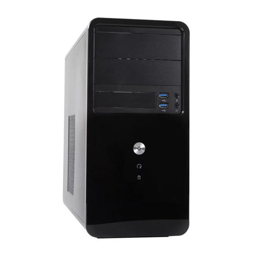 Caja Minitorre/Micro-Atx Coolbox M25 Usb3.0 Negra | Quonty.com | COO-PCM25U3-0
