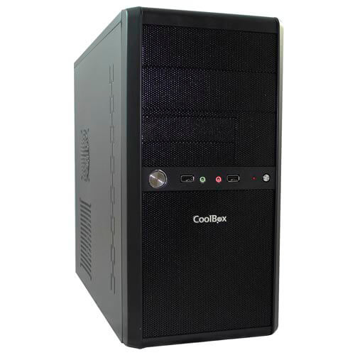 Caja Minitorre/Micro-Atx Coolbox M400 500w Usb2.0 | Quonty.com | COO-PCM400-1