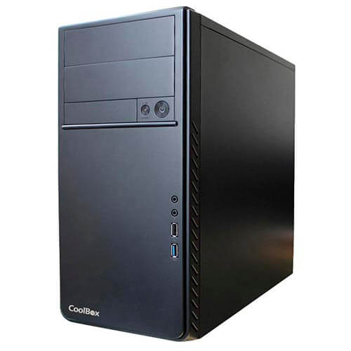 Caja Minitorre/Micro-Atx Coolbox M600 500w Usb3.0 | Quonty.com | COO-PCM600-1