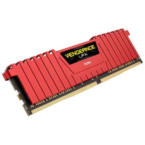 Corsair Ddr4 16gb (2x8) 3000mhz Cl15 Vengeanze Lpx Red | Quonty.com | CMK16GX4M2B3000C15R