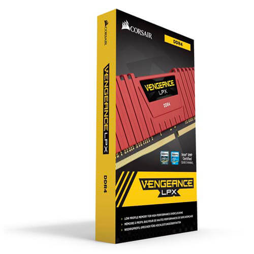 Corsair Ddr4 16gb (2x8) 3000mhz Cl15 Vengeanze Lpx Red | Quonty.com | CMK16GX4M2B3000C15R
