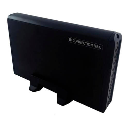 Caja Hdd Connection 3.5'' Sata3 Usb3.0 Negra | Quonty.com | CNC-C3530