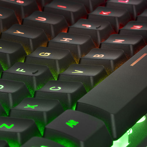Combo Teclado/Raton/Alfombrilla Mars Gaming Mcpxbes Gaming Usb Rgb Negro | Quonty.com | MCPXBES