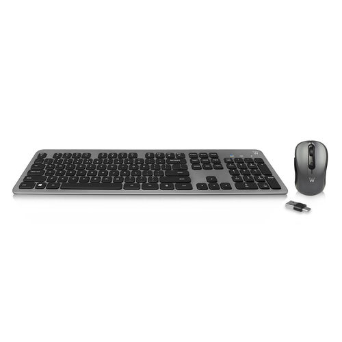Combo Teclado/Raton Ewent Ew3272 Usb-A Y Usb-C I Inalambrico | Quonty.com | EW3272