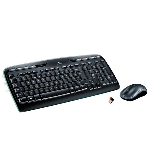 Combo Teclado/Raton Logitech Mk330 Inalambrico Negro | Quonty.com | 920-003978