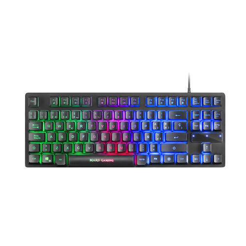 Combo Teclado/Raton Mars Gaming Mcptkles Usb Negro Rgb | Quonty.com | MCPTKLES