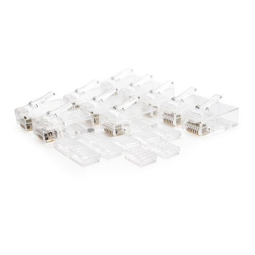 Conector Rj45 Cat.6 8hilos (100uds/Bolsa) | Quonty.com | 10.21.0201-100