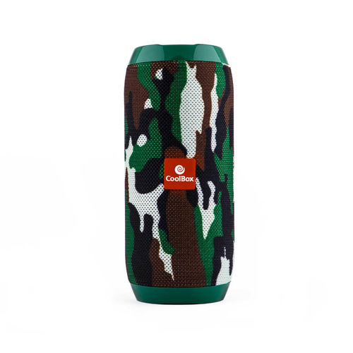 Altavoz Coolbox Cooltube Bluetooth Camuflaje | Quonty.com | COO-BTA-P03CMF