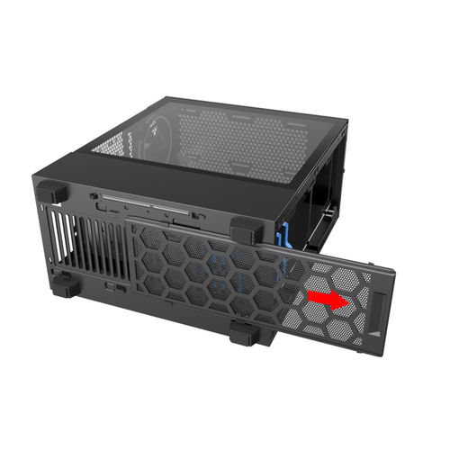 Caja Semitorre/Atx Coolbox Deepvision S/Fuente Usb3.0 A-Rgb | Quonty.com | COO-DGC-A191-0