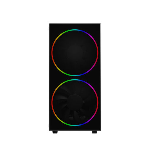 Caja Semitorre Coolbox Deeprunner S/Fuente A-Rgb Negra | Quonty.com | COO-DGC-A193-0