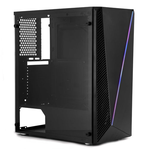 Caja Semitorre/Atx Coolbox Deepabyss S/Fuente Usb3.0 Led-Rgb | Quonty.com | COO-DGC-ABYSS-0