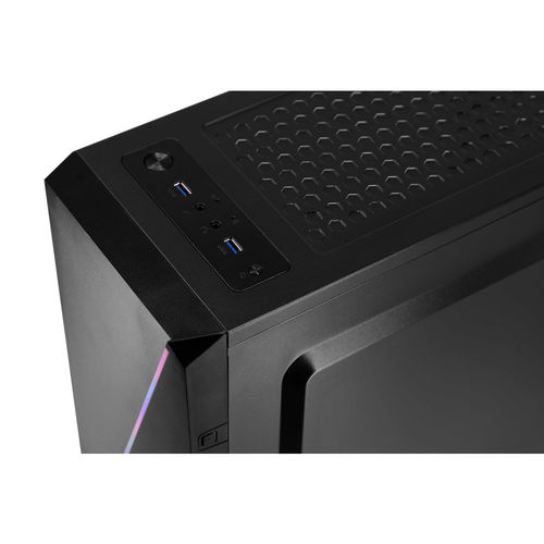 Caja Semitorre/Atx Coolbox Deepabyss S/Fuente Usb3.0 Led-Rgb | Quonty.com | COO-DGC-ABYSS-0