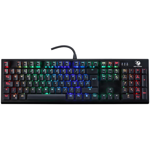 Teclado Gaming Coolbox Deepsolid Rgb Mecanico Usb | Quonty.com | COO-DGTEM02