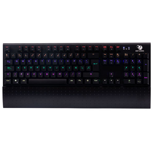 Teclado Gaming Coolbox Deepsolid Rgb Mecanico Usb | Quonty.com | COO-DGTEM02