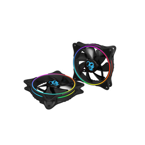 Ventilador 12cm Coolbox Deep Iris 1100rpm A-Rgb | Quonty.com | COO-DGVA-12AR01