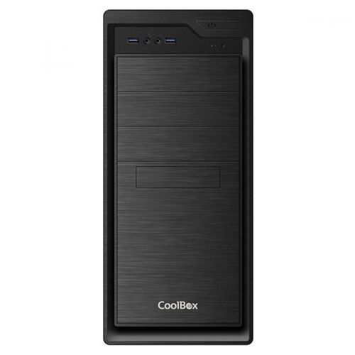 Caja Semitorre/Atx Coolbox F800 500w Usb3.0 Negra | Quonty.com | COO-PCF800U3-1