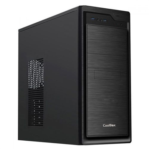 Caja Semitorre/Atx Coolbox F800 500w Usb3.0 Negra | Quonty.com | COO-PCF800U3-1