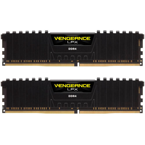 Corsair Ddr4 8gb (2x4) 2666mhz Cl16 Vengeance Lpx Black | Quonty.com | CMK8GX4M2A2666C16