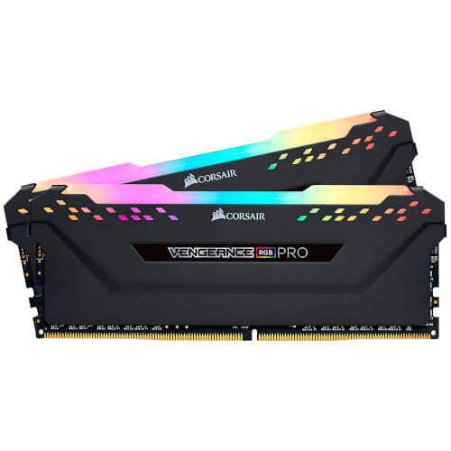 Corsair Ddr4 16gb (2x8) 3000mhz Cl15 Vengeance Black Rgb | Quonty.com | CMW16GX4M2C3000C15