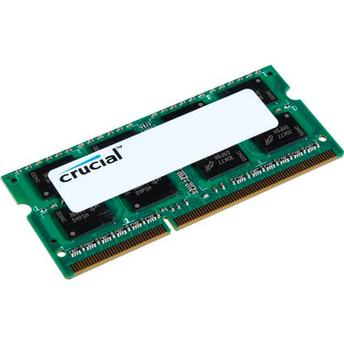 Memoria Crucial Sodimm Ddr3l 8gb 1600hz Cl11 1.35v | Quonty.com | CT102464BF160B