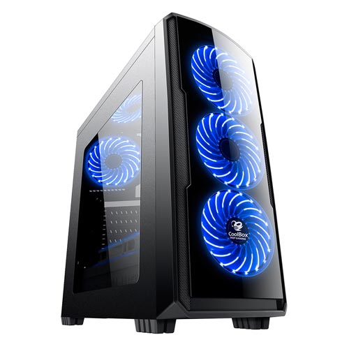 Caja Semitorre/Atx Coolbox Deep Storm Usb3.0 Negro | Quonty.com | COO-DGC9K7-LB-0
