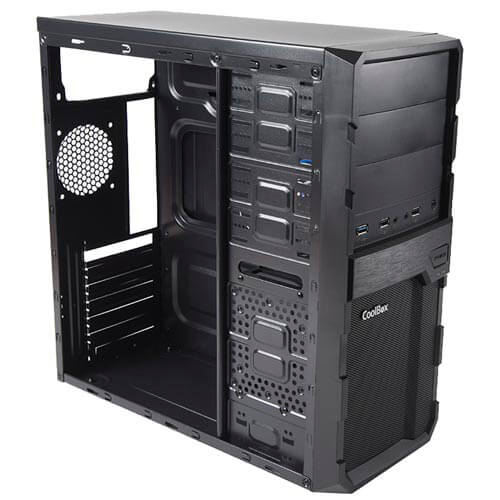 Caja Semitorre/Atx Coolbox F200 Usb3.0 Metal | Quonty.com | CAJCOOF200SF