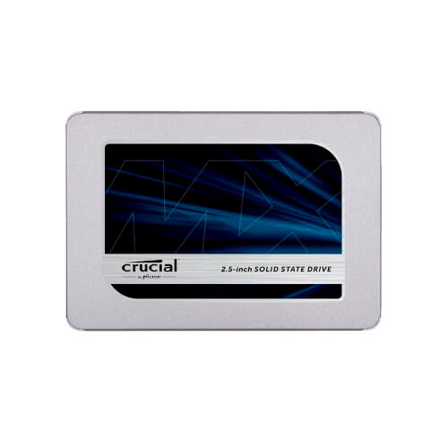 Disco Duro Ssd Crucial 2.5” 500gb Sata Mx500 + Adaptador A 9.5mm | Quonty.com | CT500MX500SSD1