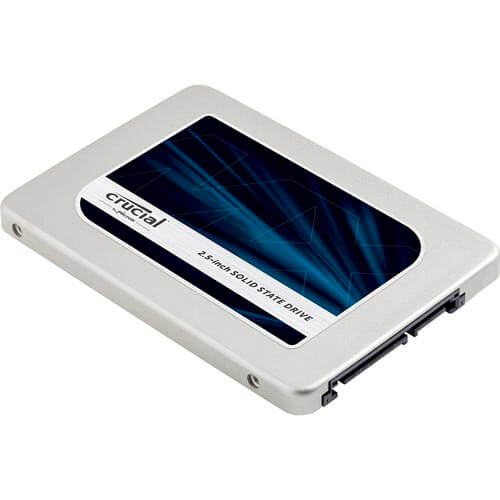 Ssd Crucial 2.5'' 525gb Sata3 Mx300 +Adapt. 9.5mm | Quonty.com | CT525MX300SSD1