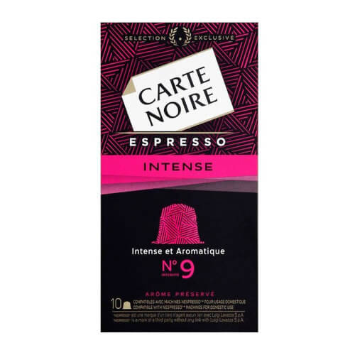 Caja De 10 Cápsulas De Café Carte Noire Espresso Intense N 9 | Quonty.com | 8748