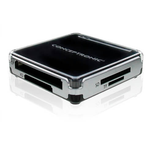 Lector De Tarjetas Conceptronic Para 50 Tipos | Quonty.com | CMULTIRWU2