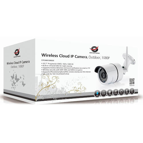 Cámara Inalámbrica Conceptronic Cipcam1080od 2mpx | Quonty.com | CIPCAM1080OD