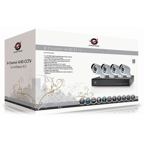 Kit De Vigilancia Conceptronic C8chcctvkitd1080 1080p 4tb | Quonty.com | C8CHCCTVKITD1080