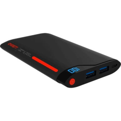 Bateria Cygnett Chargeup Digital Red/Grey 6000mah | Quonty.com | CY1769PBCHE