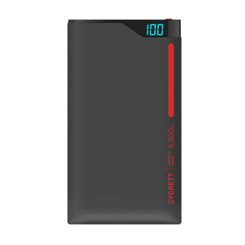 Bateria Cygnett Chargeup Digital Red/Grey 6000mah | Quonty.com | CY1769PBCHE