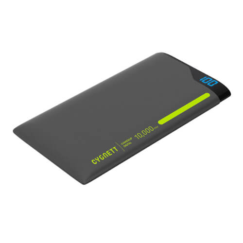 Bateria Cygnett Chargeup Digital Green/Grey 10000mah | Quonty.com | CY1774PBCHE