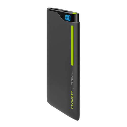 Bateria Cygnett Chargeup Digital Green/Grey 10000mah | Quonty.com | CY1774PBCHE