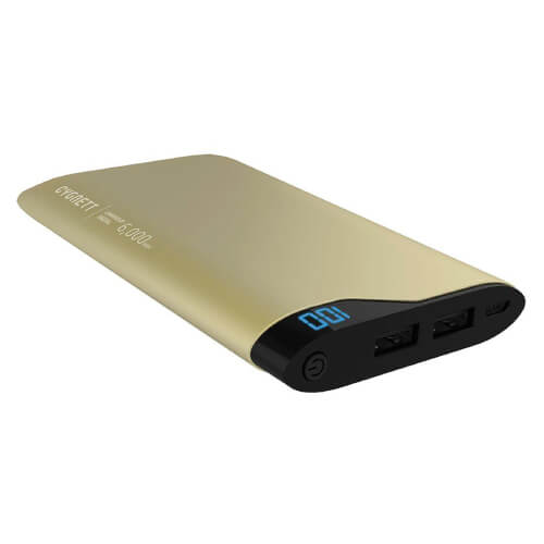 Bateria Cygnett Chargeup Digital Gold 6000mah | Quonty.com | CY1778PBCHE