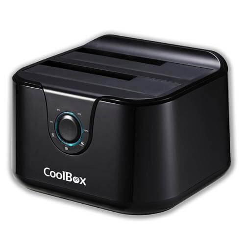 Base Conectora Hdd Coolbox 2.5''/3.5'' Sata Usb3.0 | Quonty.com | CAJCOODDDU3