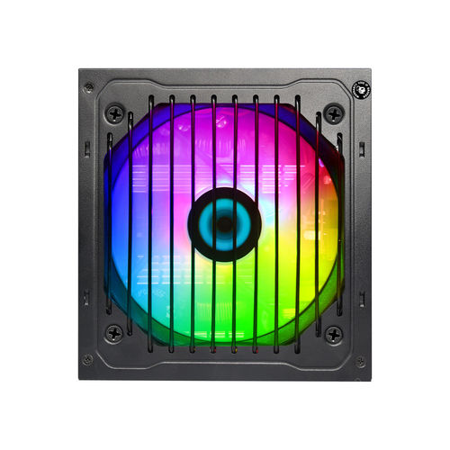 Fuente Coolbox Deepenergy 600w Pfc-Activo 80+Bronze Atx Rgb | Quonty.com | DG-PWS600-MRBZ