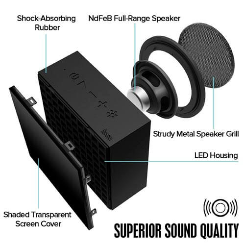 Altavoz Divoom Aurabox 5w Bt4.0 Led Multicolor | Quonty.com | DIV60151