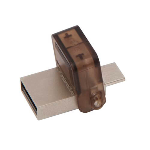 Kingston 32gb Usb2.0 Dt Microduo Usb / Micro Usb Otg | Quonty.com | DTDUO/32GB
