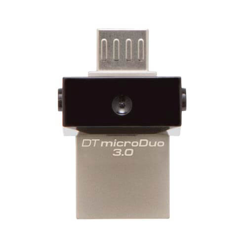 Kingston 64gb Usb3.0 Dt Microduo Usb / Micro Usb Otg | Quonty.com | DTDUO3/64GB