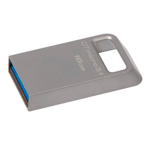 Pendrive Kingston 16gb Usb3.1 Dt Micro3.1 | Quonty.com | DTMC3/16GB