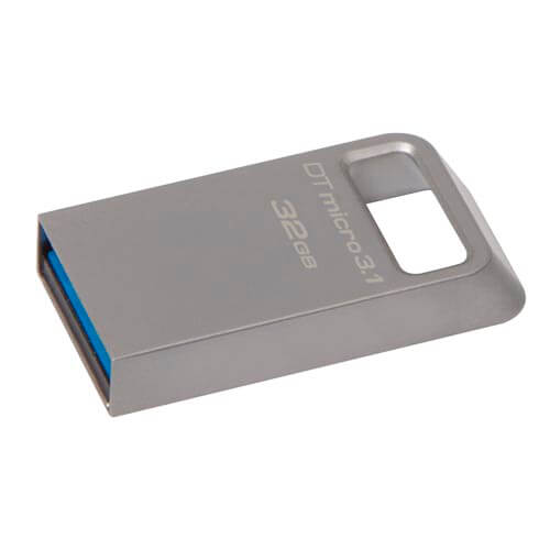 Pendrive Kingston 32gb Usb3.1 Dt Micro 3.1 | Quonty.com | DTMC3/32GB