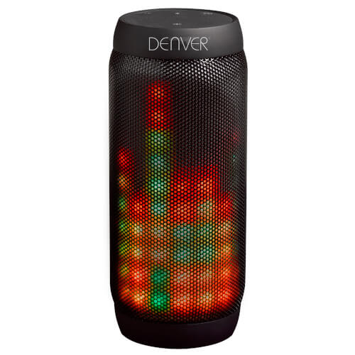 Altavoz Bluetooth Con Iluminación Denver Btl-60 2x3w Rms | Quonty.com | BTL-60