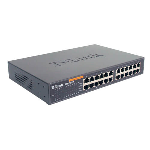 Switch Dlink Des-1024d 24 Ptos 10/100 | Quonty.com | DES-1024D
