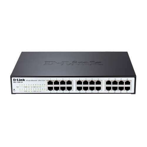 Switch Dlink Dgs-1110-24 24ptos 10/100/1000 | Quonty.com | DGS-1100-24